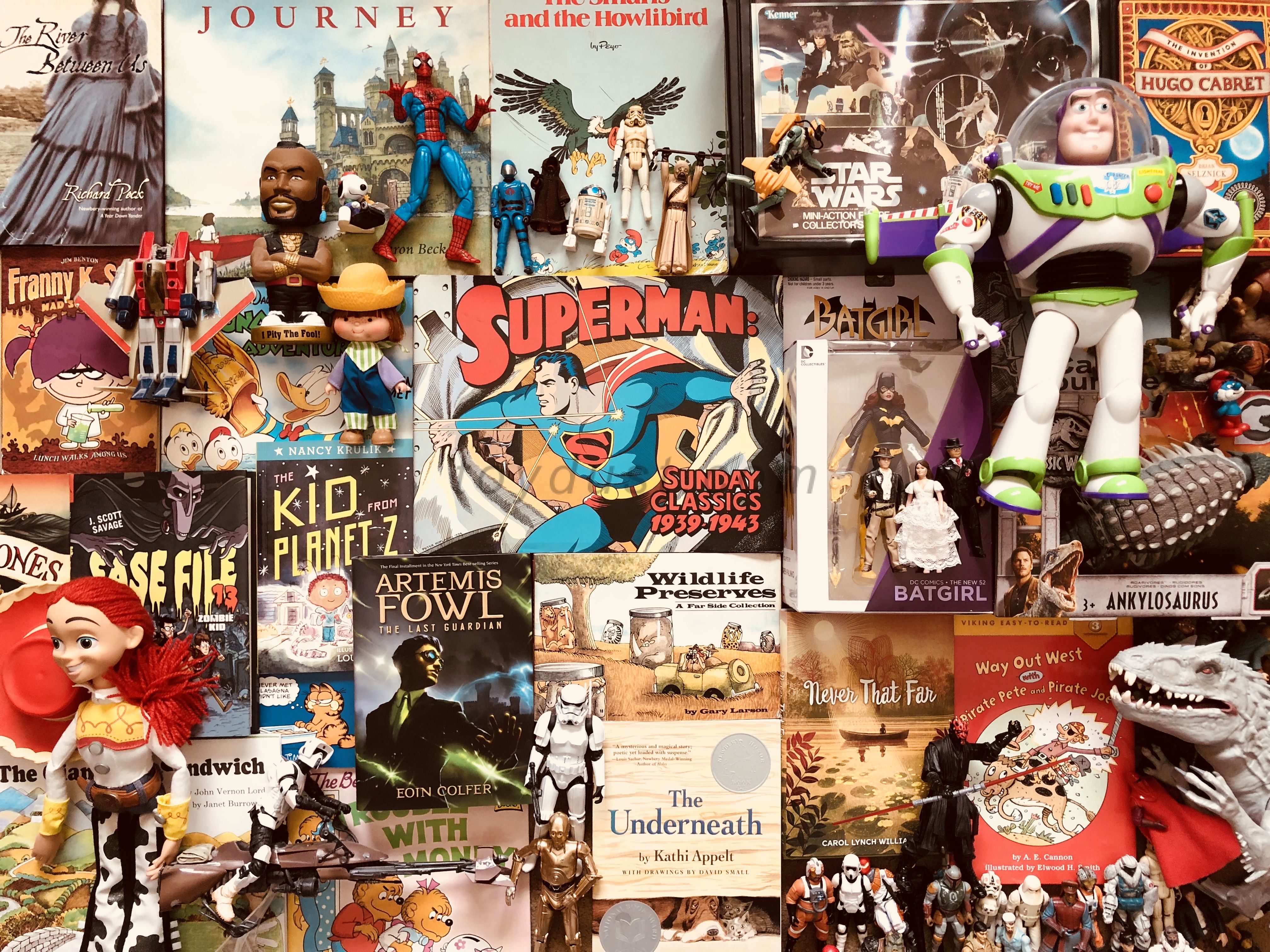 Books, Toys, and Writing